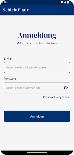 SchichtPlanr Screen 2