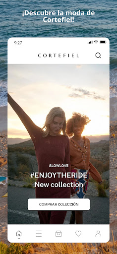 Android application Cortefiel | Moda hombre/mujer screenshort