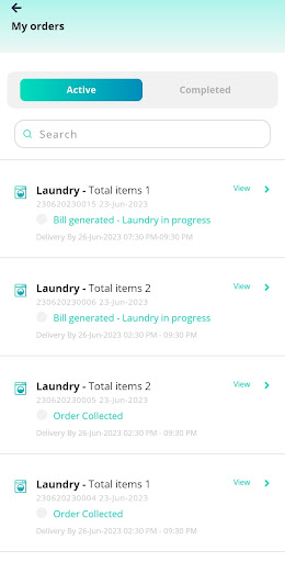 WeClean: Laundry & Dry Clean Screen 3