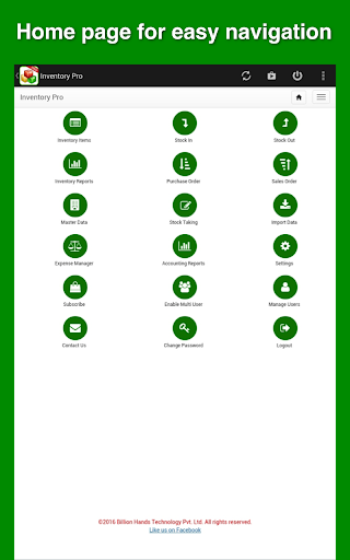 Inventory expense tracking an