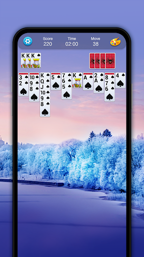 Screenshot of Spider Solitaire