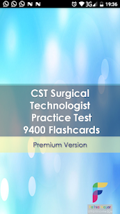 2022 CST Surgical Technologist Review  9400 Flashcards Best Apk Download 3