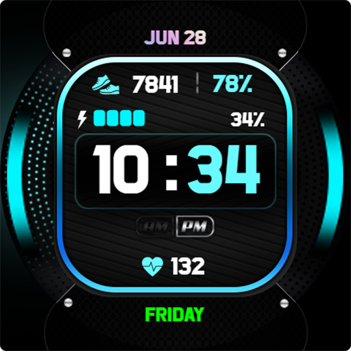Velocity - Digital Watch Face - AppWisp.com