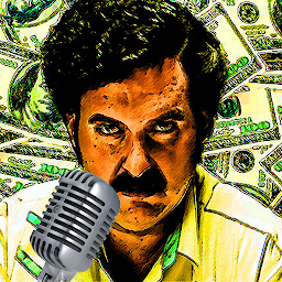 Hình ảnh biểu tượng của Pablo Escobar audios, frases