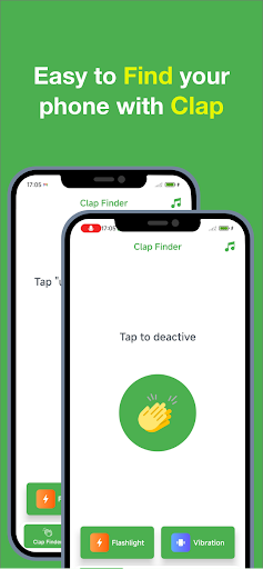 Android application Clap Finder screenshort