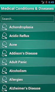 Diseases Dictionary u272a Medical screenshots 1
