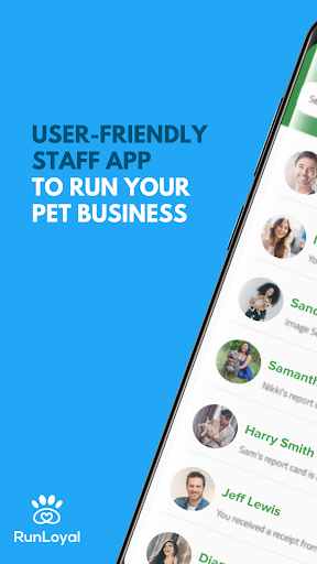 Screenshot of RunLoyal Staff App