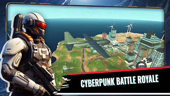 Cyber Gun: Battle Royale Games Screenshot