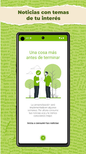 Android application Keep Up News screenshort