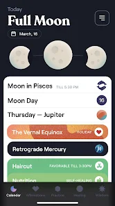 Moonly App: Moon Phases, Signs v1.0.143 b143 [Plus]