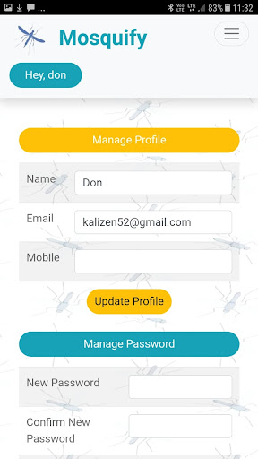 Mosquify Screen 2