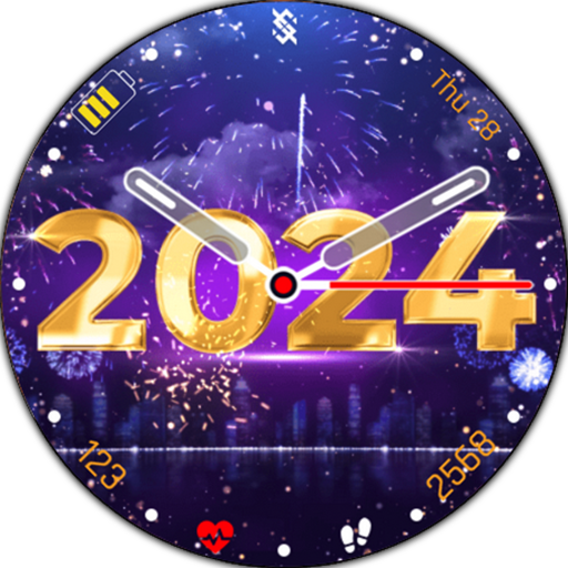 BFF35- Animation New Year 2024 logo