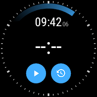 screenshot of Stopwatch for Wear OS watches
