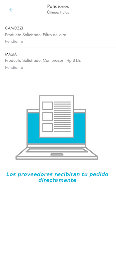 Android application Komprad screenshort