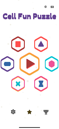 Android application Cell Fun Puzzle screenshort