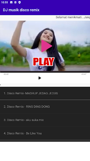 Android application DJ musik disco remix screenshort