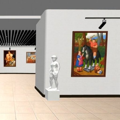 VR International Art Gallery logo
