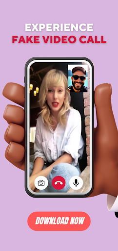 Taylor Swift Fake Video Call Screen 3