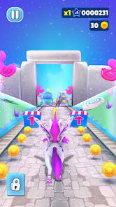 Captura 21 Unicorn Run: Juegos de Correr android