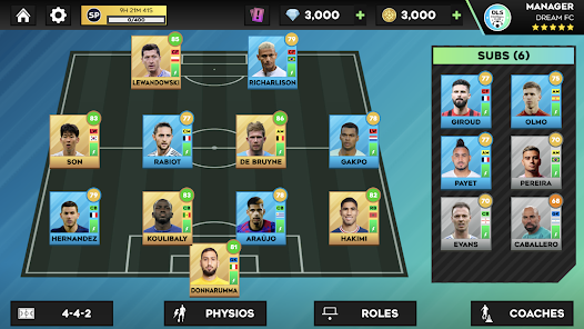 Dream League Soccer 2023 MOD (Mega Menu, Unlocked) IPA For iOS Gallery 2