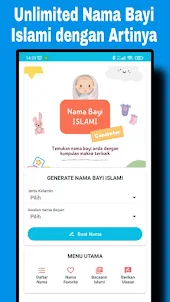 Nama Bayi Islami Generator