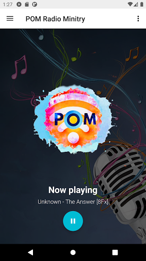 Android application POM Radio screenshort