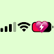 Emoji Battery Status Bar