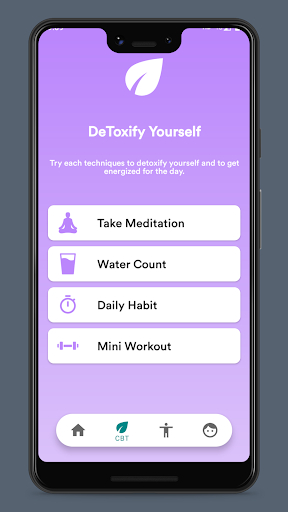 Android application Killxiety- Social Anxiety & De screenshort
