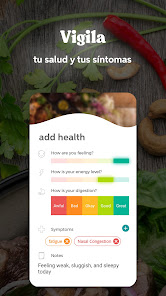 Captura de Pantalla 3 Symptom Tracker & Food Diary android