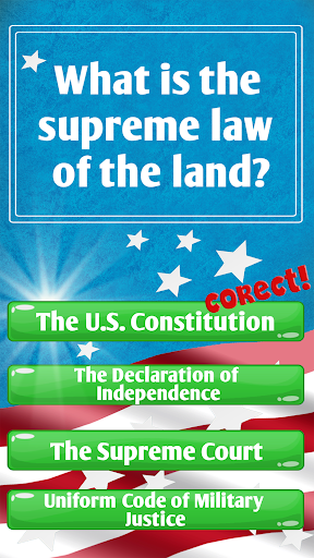 Test for US Citizenship Screen 2