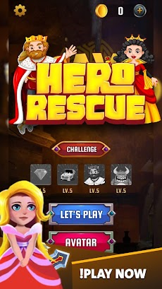 Save the girl - pull the pin rescue puzzlesのおすすめ画像1