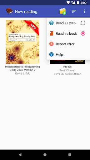 Ebook Reader Screen 3