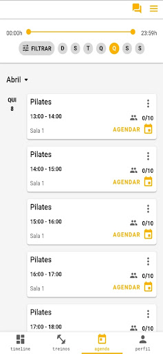 Chama Fitness Screen 3