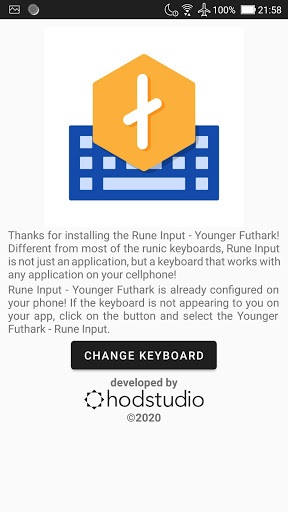 Rune Input - Younger Futhark Screen 2