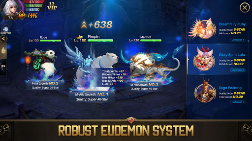 Eudemons M: Fantasy of Legends Screen 2