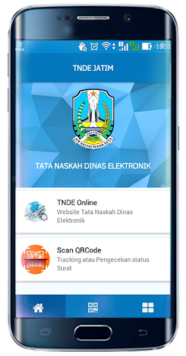 Android application TNDE Provinsi Jawa Timur screenshort