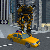 Futuristic Robot Taxi icon