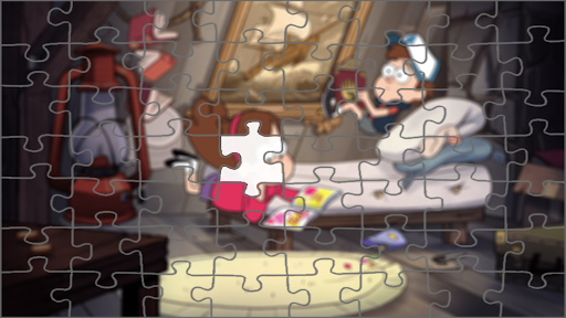 Gravity Falls Game Puzzle