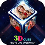 3D Photo Cube Live Wallpaper - 3D Multi Cube Photo