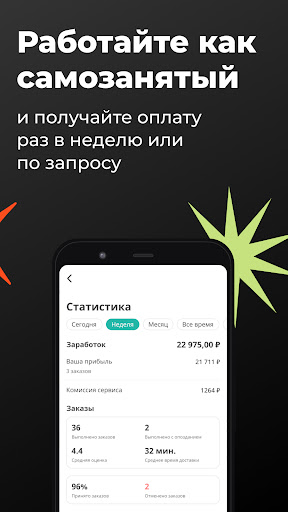 Flowwow для курьеров Screen 3