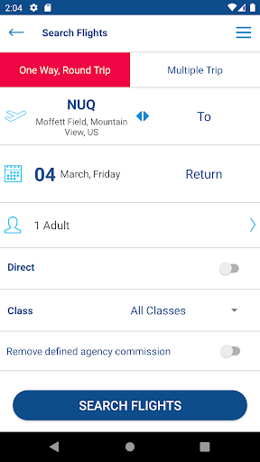 Agent Holiday Travel Screen 3