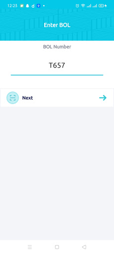 Inventory App DCW Screen 3