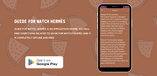 Guide for Watch Hermès Screen 3