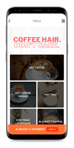 Crazy Hair Coffee Company Screen 2