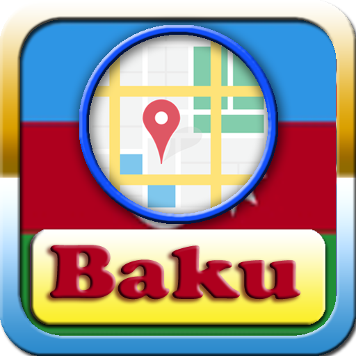 Baku City Maps and Direction  Icon