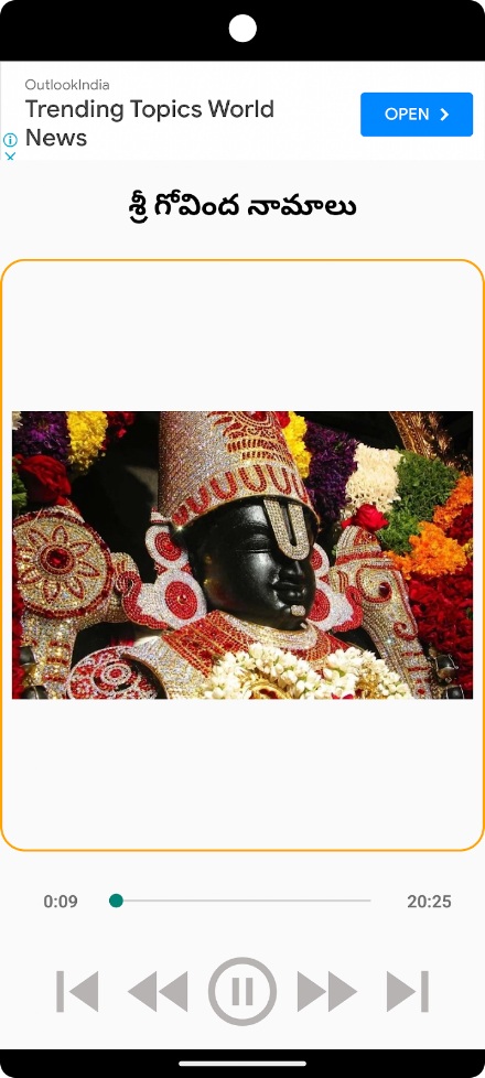 Sri Govinda Namalu Screen 1