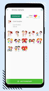 Love Stickers - WAStickerApps 2.0.2 Screenshots 8
