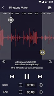 MP3 Cutter and Ringtone Maker Screenshot