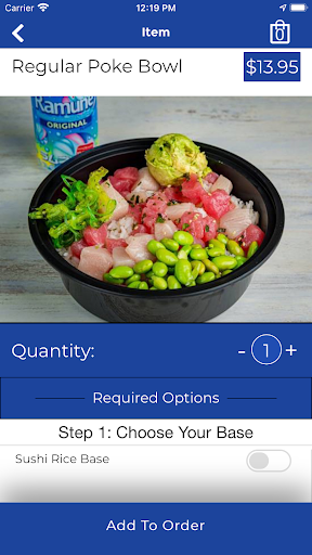 Lei Kai Poke Bowl Screen 3