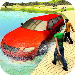 Icon image Beach Water Surfer Limousine Car Driving Simulator